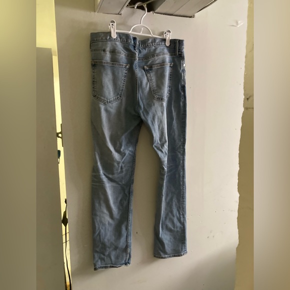 old navy slim fit, light wash - Picture 2 of 2